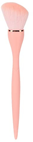 Sminkborstar, exakt, jämn färg, mjuka, täta borst, bekvämt handtag, puderborste för sminksminkpuder, ROSA, avslappnad