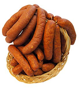 Würziges Wurstpaket Knacker Set mit Chili und Käse Krainer | 8x Käsewurst und 10x Chiliwurst | Wurstgeschenk Männer | Ganze Wurst 1190g