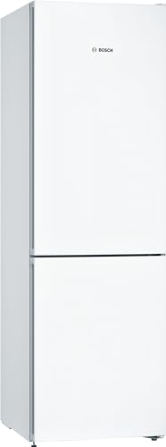 Bosch Serie | 4 KGN36VWEA - Frigorífico combi, Libre Instalación, VitaFresh Plus con Tirador integrado, 186x60 cm, 326 l, Color Blanco