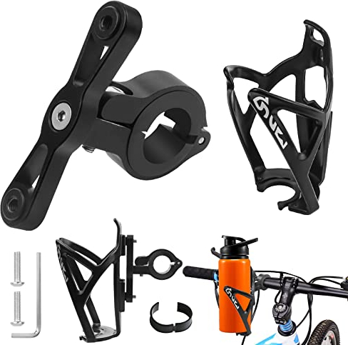 cersaty® Flaschenhalter Adapter, Wasserdicht Flaschenhalter Adapter Fahrrad mit 1 STK Flaschenhalter Fahrrad für Flaschenhalter und Fahrräder,Roller