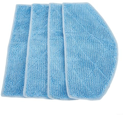 Ersatz-Wischtücher-Set für Tikom G8000 Pro für Honiture G20 Staubsauger, verbessertes Mikrofaser-Pad-Zubehör, Wischmopp-Tücher (4 Stück)