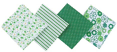 STOBOK 2packungen DIY-mustertuch Baumwolltuch Kreativer Modischer Für Näharbeiten Heimtextilien Dekoration Packung