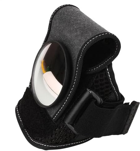 Fahrradspiegel – Fahrradspiegel mit Armband, Fahrrad-Rückspiegel, verstellbar, Fahrrad-Handgelenk-Sicherheits-Rückspiegel mit Gummiband, Fahrrad-Rückspiegel, Fahrradspiegel für Rennrad, Mountainbike