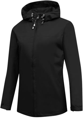 Generico Giubbotto Impermeabile Donna Outdoor Giubbino Offerta Lavoro Parka Poncho Bicicletta Autunnale Tecnica Giubbino Antipioggia Donna per Soprabito Poncho Antipioggia Moto XXL