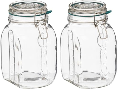 5 five simply smart 5five - bocal verre 1,5l jarro (Lot de 2)
