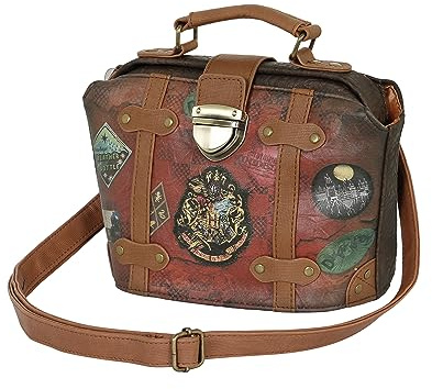 HARRY POTTER Railway-Sac à Bandoulière Doctor, Brun