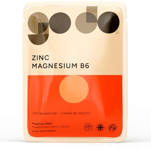 1200mg Zinc Magnesium Vitamin B6-120 Tablets - Muscle Recovery & Sleep