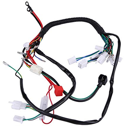 Kit de Arneses y Cableado CDI 5 Pines para Quads Compatible con Motores 2 y 4 Tiempos Incluye Bobina de Encendido y Magneto Fácil Instalación Plug and Play Piezas Duraderas | eléctrico, Plug and Play, componentes completos, para cuatriciclos y motores, no compatible GY6 6 pines