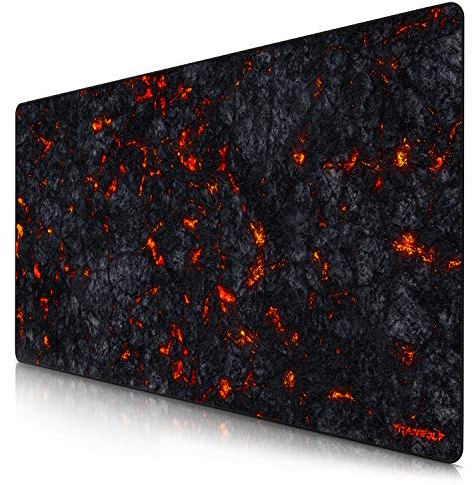 Titanwolf - Übergröße Mauspad Gaming Titanwolf 1200x600mm XXXL Mousepad groß mit Motiv Tischunterlage Large Size verbessert Präzision und Geschwindigkeit XXL z.B. für Logitech Maus und Tastatur