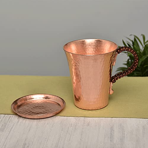 XXSC-ZC Reine Kupferbecher, Weinglas, Kaffeetasse, Wasserbecher, Milch Teetasse, Cocktail Rum Whisky Brandy Glas, handgemachte Kupferbecher