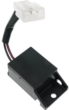 Led Blinkrelais 12V Lastunabhängig Motorrad Blinker Relais Relay Flasher 2-Polig universal kompatibel mit Kawasaki und weitere wie Roller, Quad, Moped