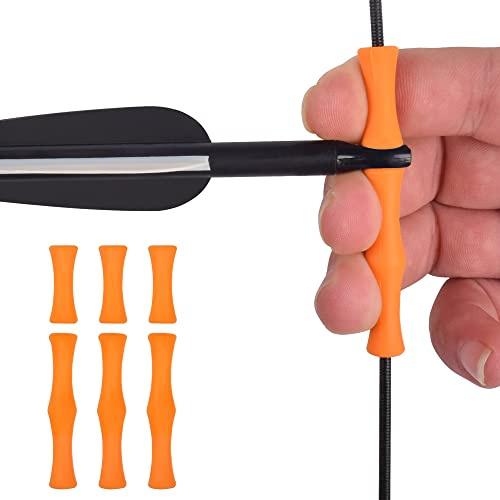 NIKA ARCHERY 3 Stück Bogenschießen Bogensehne Fingerschoner Bogensehne Finger Schutz Sparer Fingerschutz für Jagd für Jugend Erwachsen Anfänger schießen Recurve-Bogen-Schutzwerkzeug