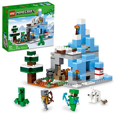 Lego Minecraft 21243 - Die Vereisten Gipfel (304 Teile)