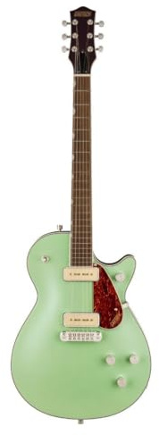 Gretsch G5210-P90 Electromatic Jet Single-Cut Broadway Jade - Single Cut E-Gitarre