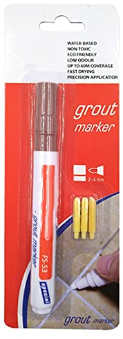 Frdun Penna per piastrelle a penna colorata per malta da parete, penna per riparazione piastrelle, pennarello per rivestimento di malta per piastrelle in ceramica, penna per riparazione di malta per