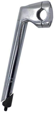 catazer Rennrad-Vorbau, halbe Aluminiumlegierung, Axtgriff, Vorbau mit 40 x 22,2 x 220 mm Vorwärtsverlängerung mit festem Gang, Fahrrad-Schwanenhals, Lenkervorbau (22,2 mm, Silber)