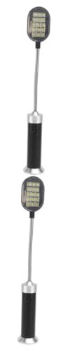 Artibetter 2 Pièces Gril Lumière Phare De Travail Led Torche Menée Tuyau Lampe De Poche Petite Lampe De Table Barbecue Led D'entretien Multifonction D'aluminium