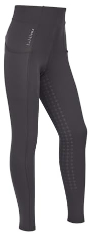 LeMieux Young Rider Pull On Orla Breeches - Supportive Elasticated Waistband - Lightweight - Full Seat Silicone Grip - Childrens Horse Riding Trousers