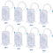 8 Stück 500ml Urinbeutel Beinbeutel: Urinbeutel katheterbeutel, Urinbeutel Beinbeutel, Beinbeutel Urindrainagebeutel, Urinsammelbeutel Drainagebeutel mit 2 Riemen, Urinbeutel mit Ventil und T-Ablass