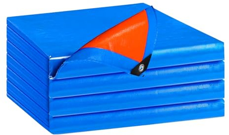 Outdoor-Poolmatte, robuste Bodenmatte, faltbare Bodenabdeckung, doppelseitiger Schutz für Terrasse, Deck und Hinterhof, strapazierfähige Auskleidung für Camping, Garten und Landschaftsbau, Pool