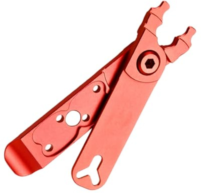 Tire Link Removal Tool - Aluminum Alloy Pliers Removal Tool for Small Wheel Chain | Heavy Duty Portable Bicycle Chain Remover for Repair and Maintenance
