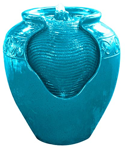 Peaktop Dekor Terrasse Garten Aquamarin wassenbrunnen Springbrunnen YG0037A-EU