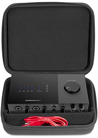 UDG Creator Hardcase für Focusrite Scarlett 8i6 & Clarett 2Pre/4Pre – Eva DuraShock Schutzkoffer, Schwarz, MK2 (U8460BL)