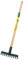 Leborgne, Râteau de Jardinage pour Enfant, Longueur 70 cm, Tête en Plastique Durable, Manche en Bois PEFC, Couleur Aléatoire (Jaune ou Vert), Idéal pour Initier Les Petits au Jardinage