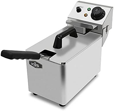 KWS Electric Compact Deep Fryer Stainless Steel for Home User (DY-3 | 3L | 1700W)