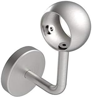 Sellon24® 5 x Handlaufträger Ring für Rohr 42,4 Edelstahl Handlaufhalter V2A, Wandhalter mit Abdeckrosette, für Innen und Außen 0121.42 (5)