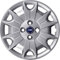 Kit di 4 copricerchi adattabili - per FIAT PANDA 4X4 2004 (LOGO BLU) - diametro 14 - non originali