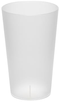 CUPTASTIC 40 wiederverwendbare Becher 330ml Kunststoff Matt