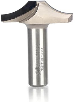 Temhyu Vástago de 12,7mm, cortador de patrón de ventana de carpintería PCD, broca de enrutador de marco de puerta de diamante, fresa CNC for madera maciza contrachapada MDF(M00611)