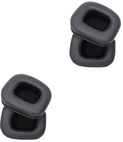 Mikikit 3 Set Di Cuscinetti Auricolari Per Cuffie Antirumore Per 7.1 in Pelle Facili Da Attaccare E Staccare Robusti 2 Pezzi*3