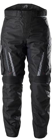 Furygan – Pantalon Moto Homologué CE – Imperméable avec Protections D3O – Doublure Thermique Amovible – Ventilé - Zip de raccordement