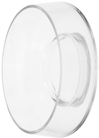 ibasenice De Musgo Transparente De Grande para Plantas Acuáticas Decoración De De Mesa para Interior Pecera Redonda Jarrón Cilíndrico