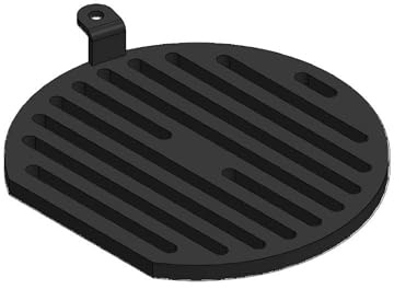 Kaminrost/Ascherost Eckig 200 x 185 x 10 mm passend für Koppe K75 ** Kaminöfen inkl. Modellübersicht - Ascherost Kamin aus massivem Stahl - Feuerrost feuerfest & hitzebeständig