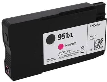 Kompatibel mit HP Officejet Pro 8100, 8600, 8610, 8620, 8630, 251dw und 276dw Druckern (HP/HP 950XL, 950, 951, hp950, hp951)(Magenta)