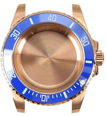 11 st 40MM klockfodral Rostfritt stål Borstad rem Safirglas for Eta2824 rörelser SUB GMT Yacht(No strap 28)