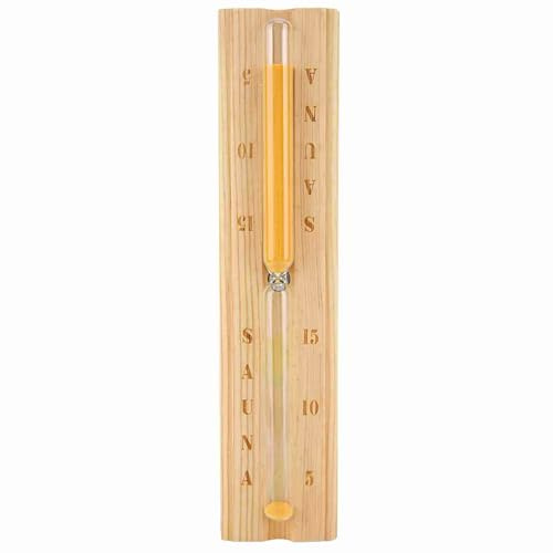 Reloj de para sauna, temporizador de, reloj de cuenta atrás, 15 minutos, reloj de