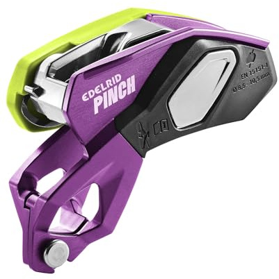 EDELRID Dispositivo de aseguramiento Pinch, color: Violet-Oasis
