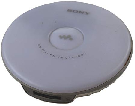 Sony D-EJ 000 tragbarer CD Spieler Discman in weiß
