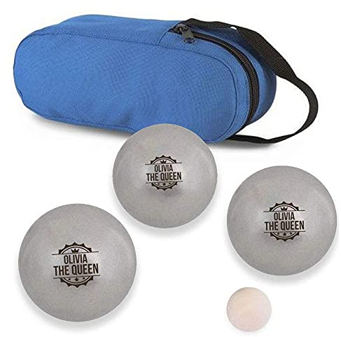 Geschenkegarten Personalisierte Boule-Kugeln - Name und Motiv
