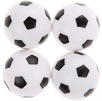 U/K 4 Stücke 36 Mm Kunststoff Fußball Tischfußball Bälle Spiel Ersatz Ball Zuverlässige Leistung