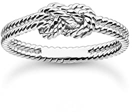 THOMAS SABO Ring Seil mit Knoten 925 Sterling Silber TR2399