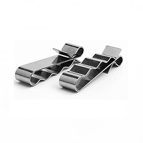 Generic Kabelclips für Solarpanels 4x6mmsq Edelstahl 304 Solarkabel Clip für PV Kabelmanagement (Size : 400 Pieces)