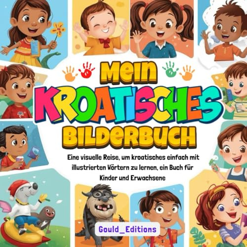 Mein Kroatisches Bilderbuch: Eine visuelle Reise, um Kroatisch einfach mit illustrierten Wörtern zu lernen – ein Buch für Kinder und Erwachsene
