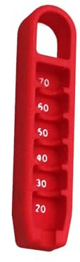 Golfs Tees Calibro di Altezza Ascensore Regolatore Portatile Posizionamento Preciso Strumento di Misura 20-70mm Per Altalene Coerenti