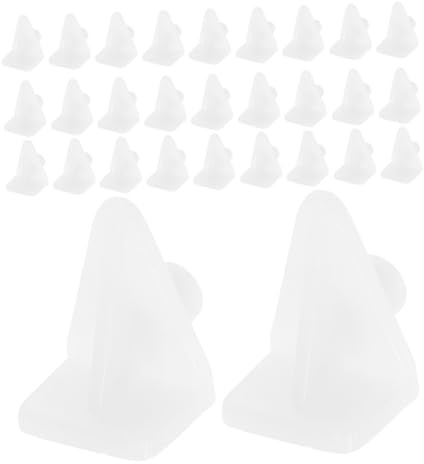 SHINEOFI 200pezzi Supporti in Plastica Per Ripiani Clip Di Supporto Per Mensole Perni Per Ripiani Per Scaffalature in Perni in Plastica Per Mensole Per Mobiletti Armadietti e Librerie Per