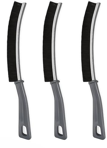 BH | Crevice Cleaning Brush Set for Grout and Tile | Small Scrubbing Brushes for Difficult Places to Reach|Bathroom Kitchen Window |Track Gap Cleaning Tool with Stiff Bristles- by BEST HOUSE